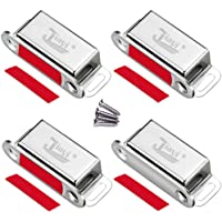 Iman Puerta Armario Fuerte Jiayi 4 Pcs Tarea Pesada Cierre Magnetico Puerta Pestillo Puerta Corredera Magnético Pestillo…